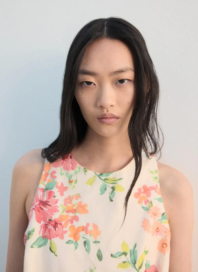 MANGO  Printed crop top for Women | Best Price UAE